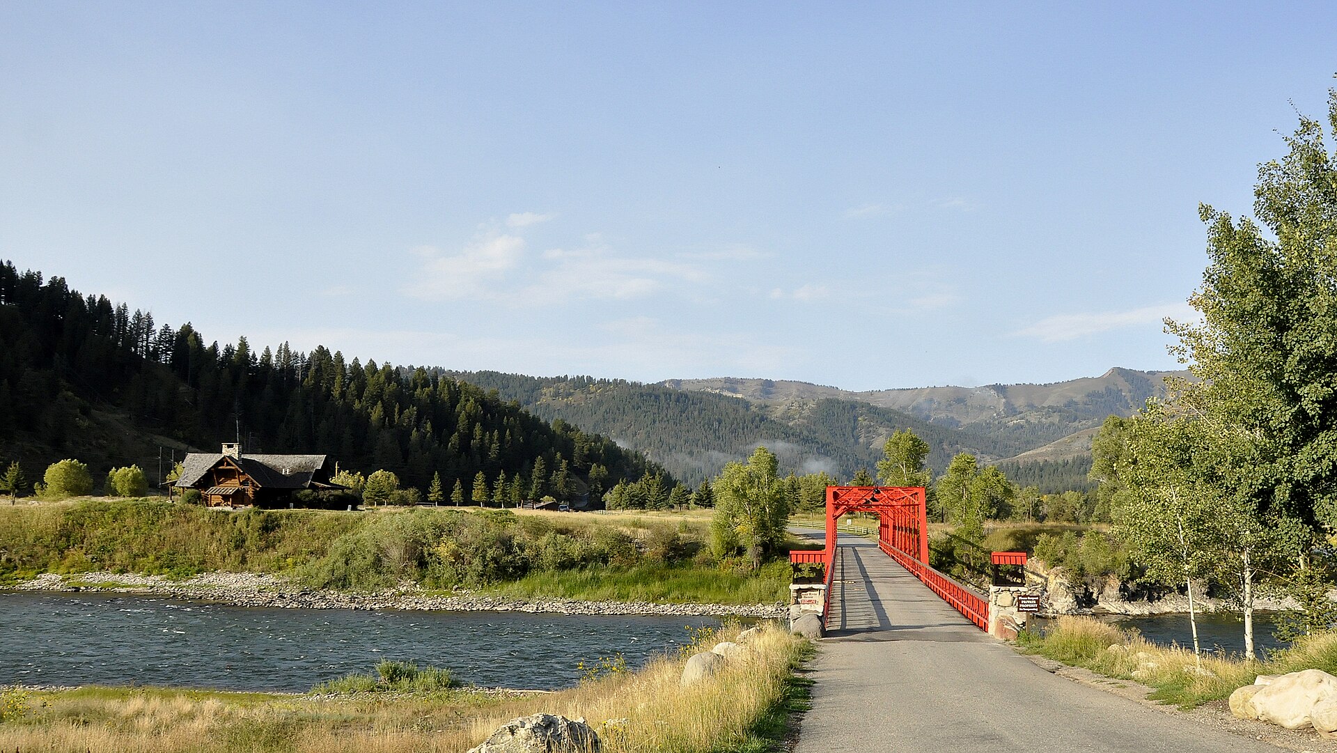 Hoback River landscape